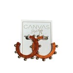 KELLEY ORANGE RESIN HOOPS