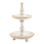 MINI GOLD BEAD TIERED SERVER