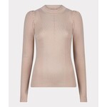 LUREX CHAMPAGNE CABLE SWEATER