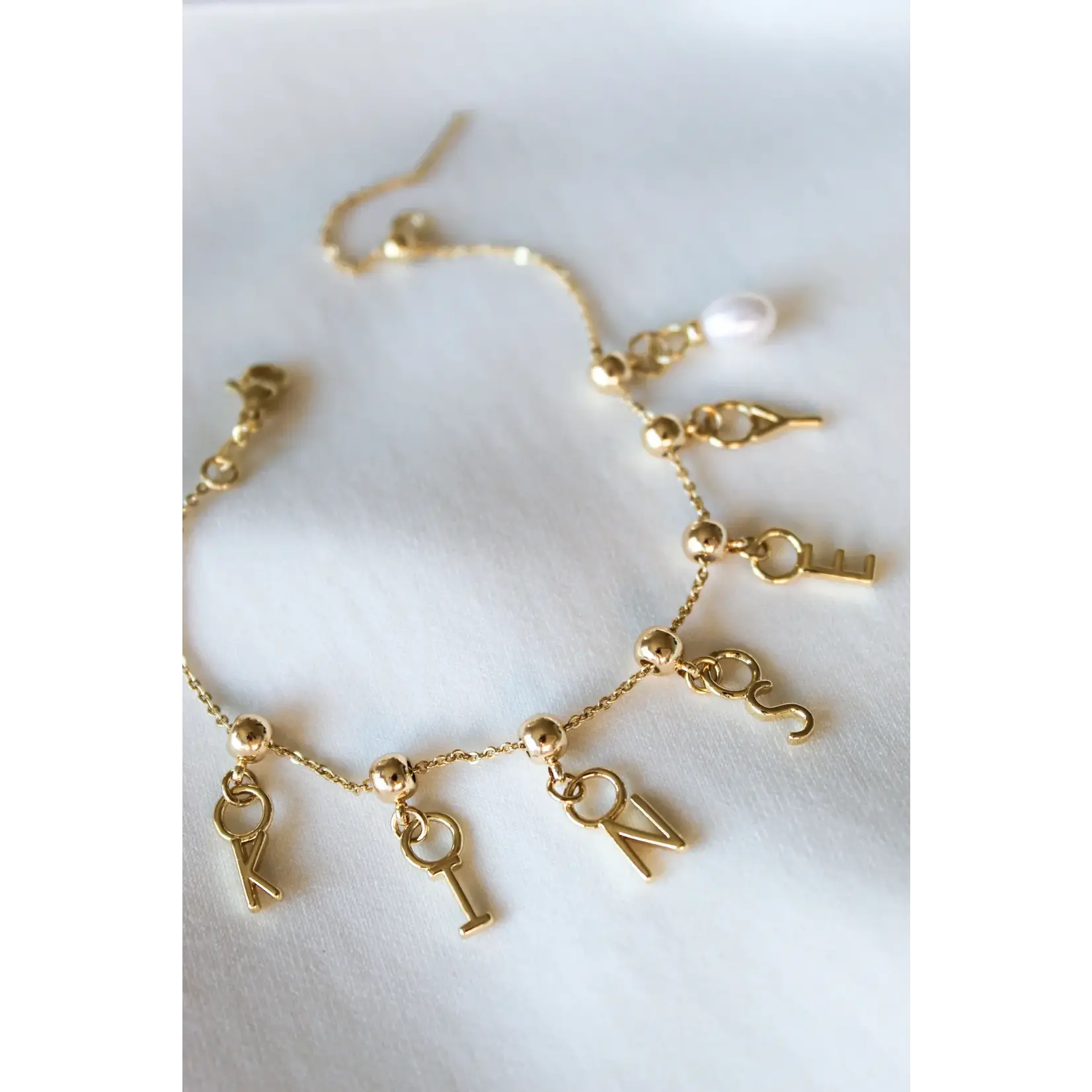 Initial slider deals bracelet