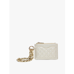 RHODES QUILTED CHAIN WALLET GOLD