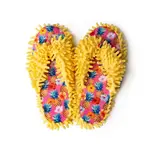 AUNT DELORIS HOUSE SLIPPERS - YELLOW