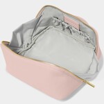 KATIE LOXTON MEDIUM MAKEUP & WASH BAG - DUSTY PINK