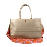 ON THE GO LEATHER TOTE