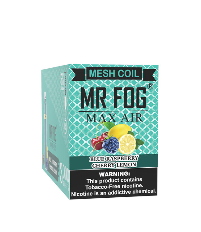 MR FOG MR FOG MAX AIR 3000 PUFFS - Blue Raspberry Cherry Lemon