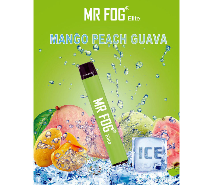 MR FOG ELITE Mango Peach Guava Mr. Fog