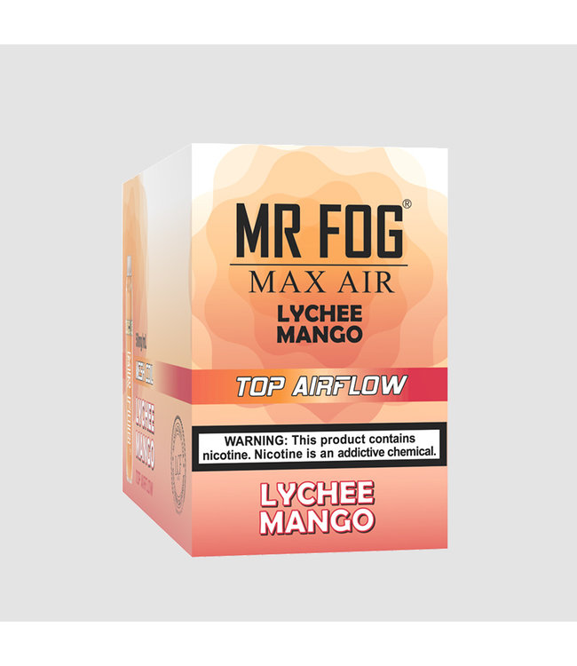 MR FOG MR FOG MAX AIR 3000 PUFFS - Lychee Mango