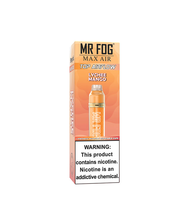 MR FOG MR FOG MAX AIR 3000 PUFFS - Lychee Mango