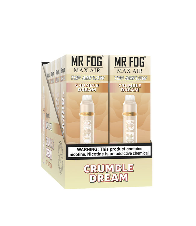 MR FOG MR FOG MAX AIR 3000 PUFFS - Crumble Dream
