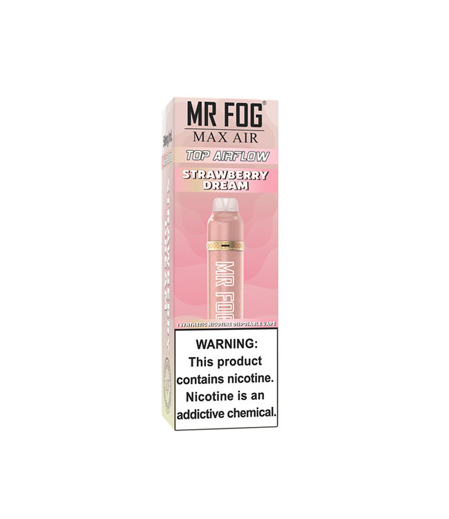 MR FOG MR FOG MAX AIR 3000 PUFFS - Strawberry Dream