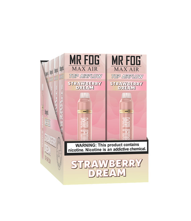 MR FOG MR FOG MAX AIR 3000 PUFFS - Strawberry Dream