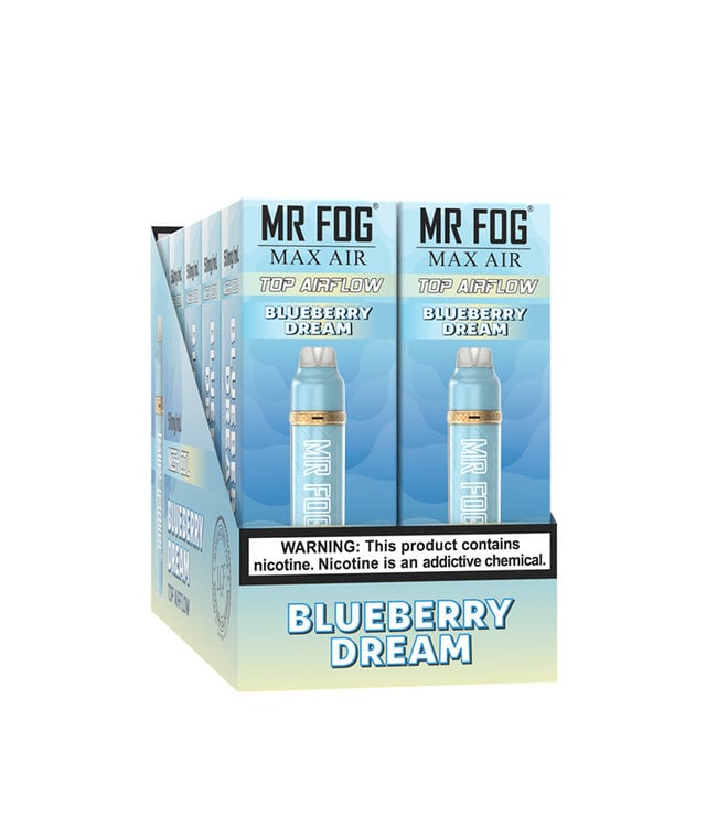 MR FOG MR FOG MAX AIR 3000 PUFFS - Blueberry Dream