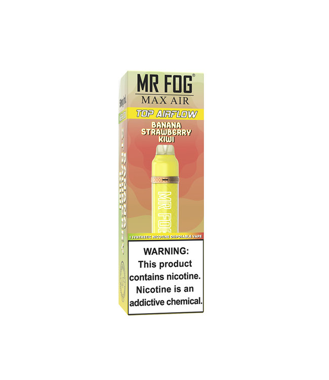 MR FOG MR FOG MAX AIR 3000 PUFFS - Banana Strawberry Kiwi