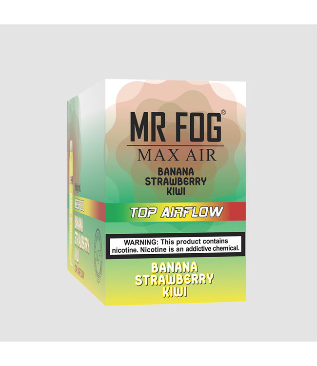 MR FOG MR FOG MAX AIR 3000 PUFFS - Banana Strawberry Kiwi