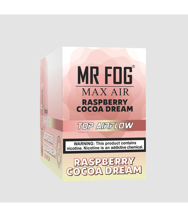 MR FOG MR FOG MAX AIR 3000 PUFFS - Raspberry Cocoa Dream