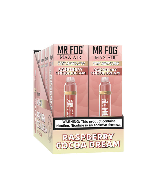 MR FOG MR FOG MAX AIR 3000 PUFFS - Raspberry Cocoa Dream