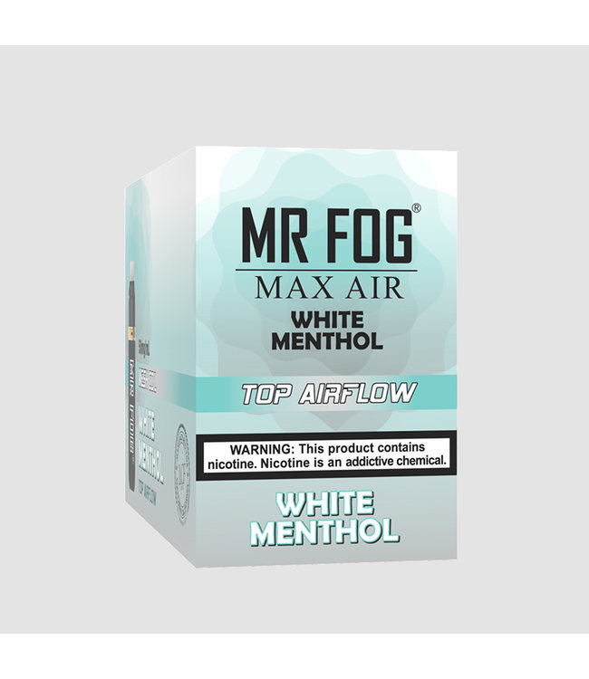MR FOG MR FOG MAX AIR 3000 PUFFS - White Menthol