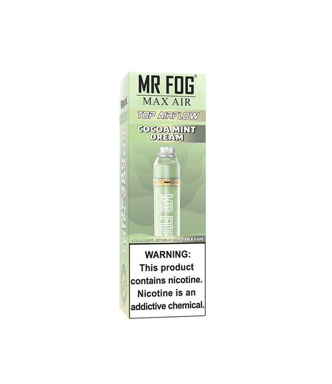 MR FOG MR FOG MAX AIR 3000 PUFFS - Cocoa Mint Dream