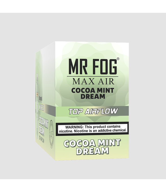 MR FOG MR FOG MAX AIR 3000 PUFFS - Cocoa Mint Dream