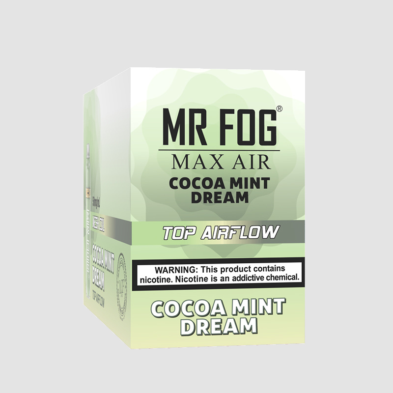MR FOG MAX AIR 3000 PUFFS - Cocoa Mint Dream - Mr Fog Canada