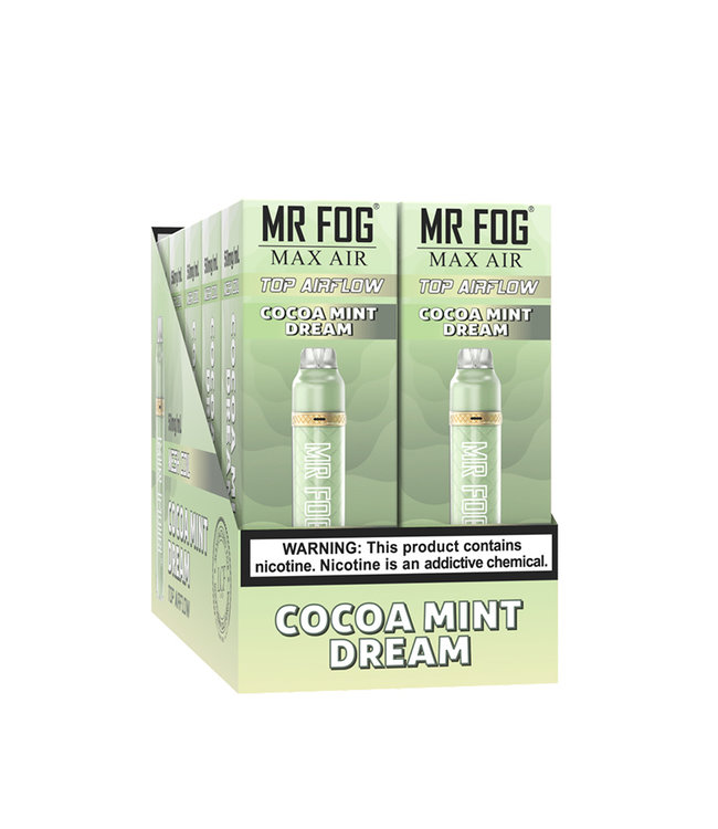 MR FOG MR FOG MAX AIR 3000 PUFFS - Cocoa Mint Dream