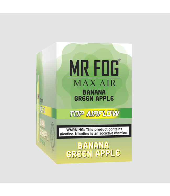 MR FOG MR FOG MAX AIR 3000 PUFFS - Banana Green Apple