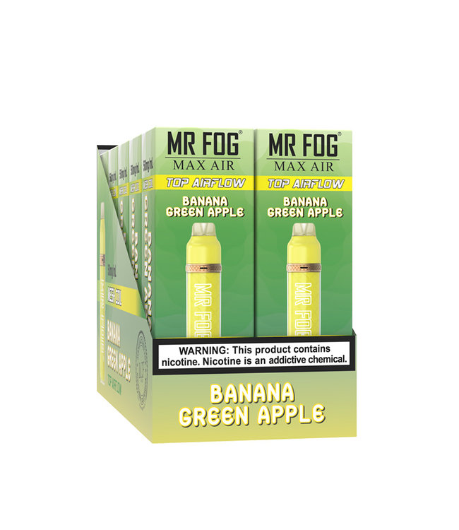MR FOG MR FOG MAX AIR 3000 PUFFS - Banana Green Apple