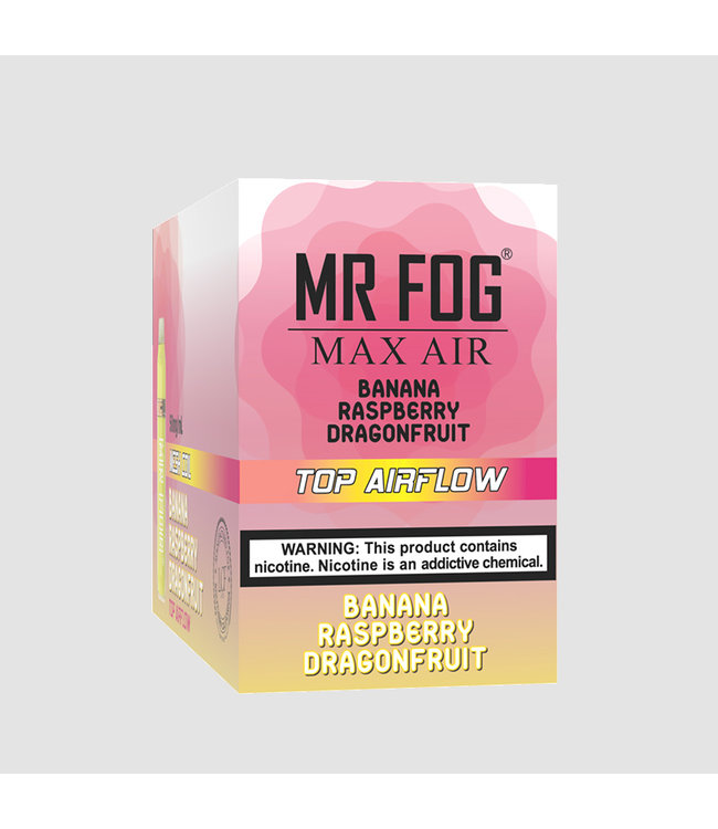 MR FOG MR FOG MAX AIR 3000 PUFFS - Banana Raspberry Dragonfruit