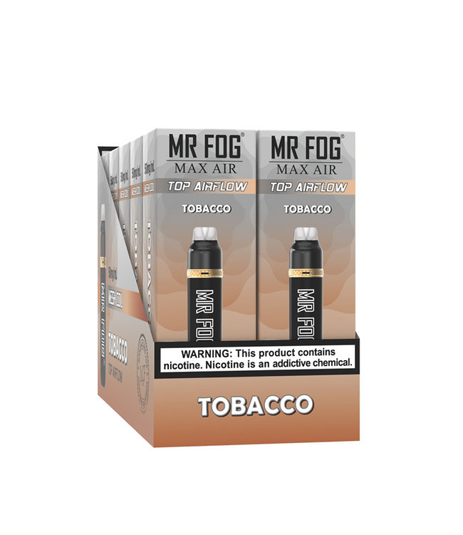 MR FOG MR FOG MAX AIR 3000 PUFFS - Tobacco