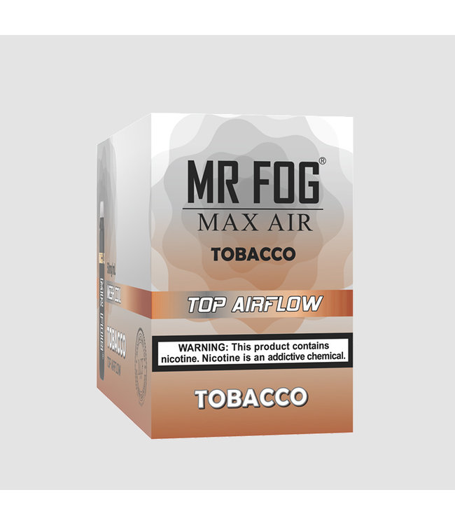 MR FOG MR FOG MAX AIR 3000 PUFFS - Tobacco