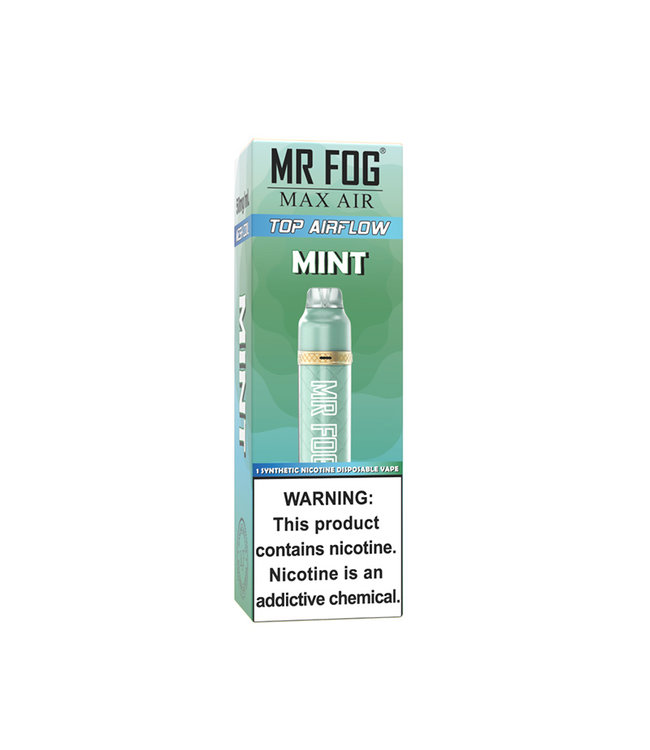 MR FOG MR FOG MAX AIR 3000 PUFFS - Mint