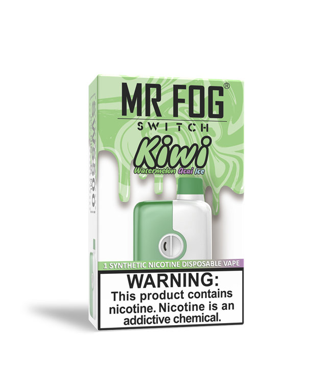 MR FOG MR FOG SWITCH 5500 PUFFS Kiwi Watermelon Acai Ice