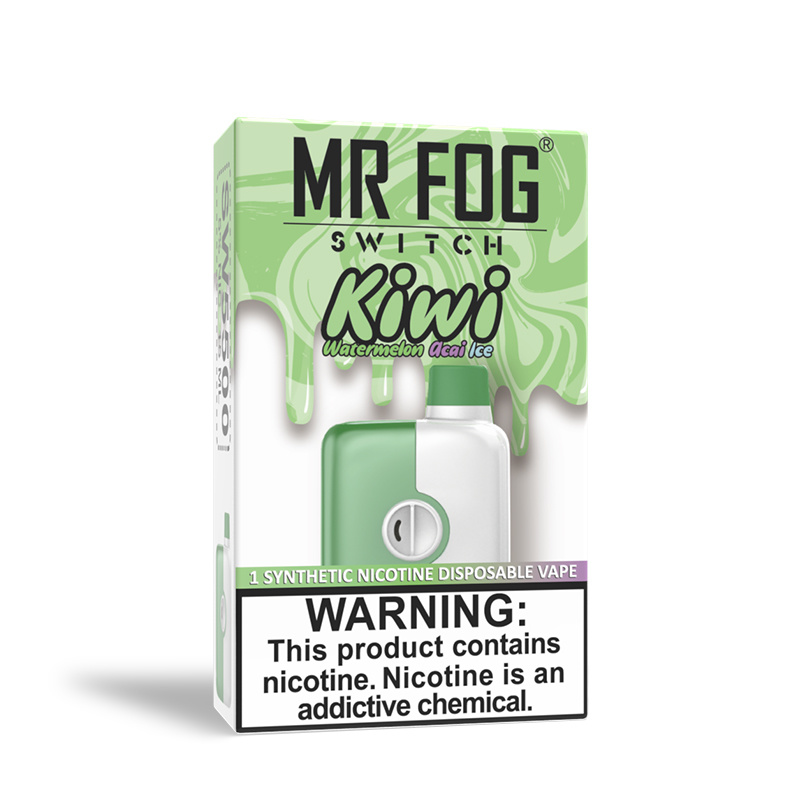 MR FOG SWITCH 5500 PUFFS Kiwi Watermelon Acai Ice