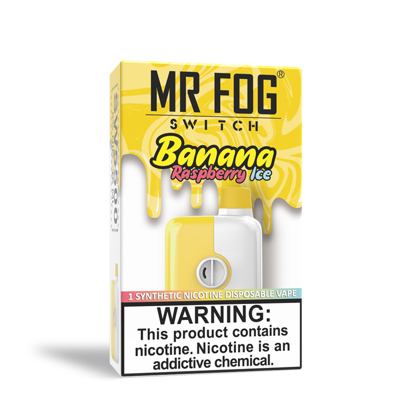 banana pancake mr fog switch MR FOG SWITCH 5500 PUFFS Raspberry Banana Ice