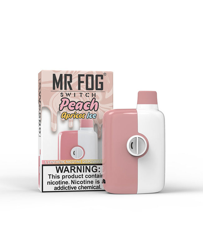 MR FOG MR FOG SWITCH 5500 PUFFS Peach Apricot Ice