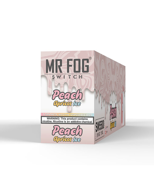 MR FOG MR FOG SWITCH 5500 PUFFS Peach Apricot Ice