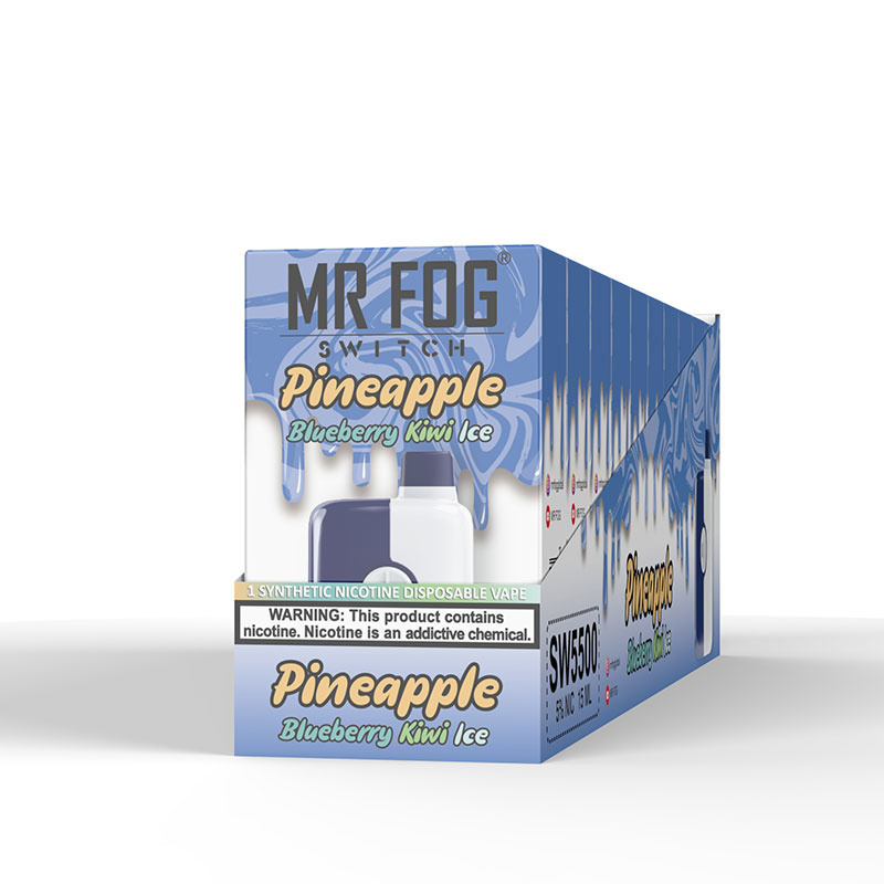 MR FOG SWITCH 5500 PUFFS Pineapple Blueberry Kiwi Ice