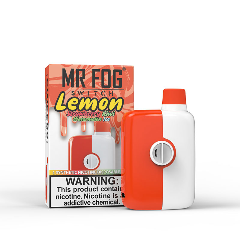 MR FOG SWITCH 5500 PUFFS Lemon Strawberry Kiwi Watermelon Ice Mr. Fog