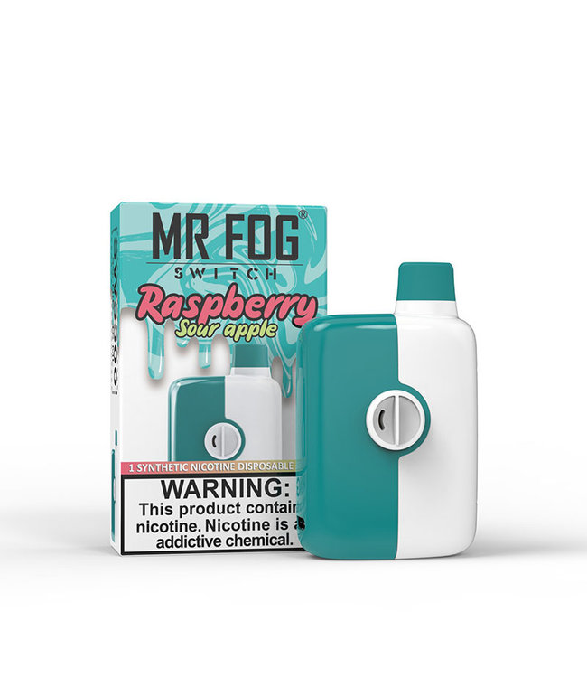 MR FOG MR FOG SWITCH 5500 PUFFS Raspberry Sour Apple