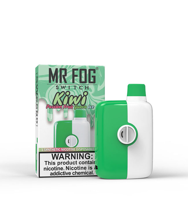 MR FOG MR FOG SWITCH 5500 PUFFS Kiwi Passion Fruit Guava Ice