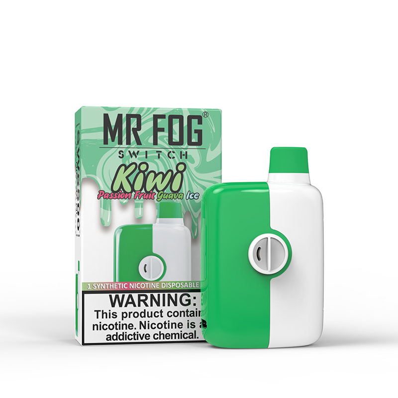 MR FOG SWITCH 5500 PUFFS Kiwi Passion Fruit Guava Ice Mr. Fog