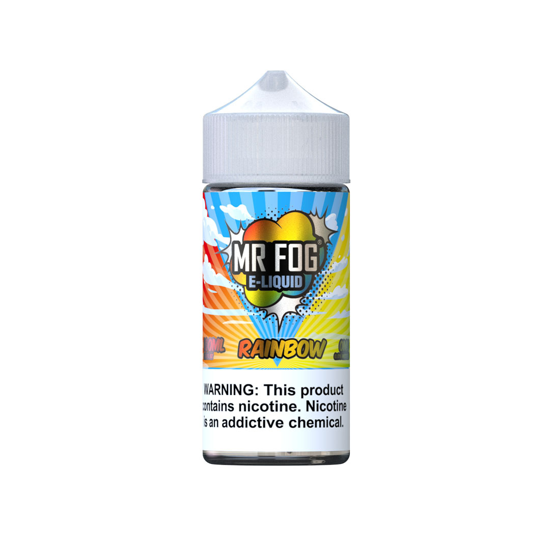 Mr. Fog Free Base E-Liquid 100ML (RAINBOW 3 MG ) - Mr Fog Canada Mr. Fog Free Base E-Liquid 100ML (RAINBOW 3 MG ) - Mr Fog Canada