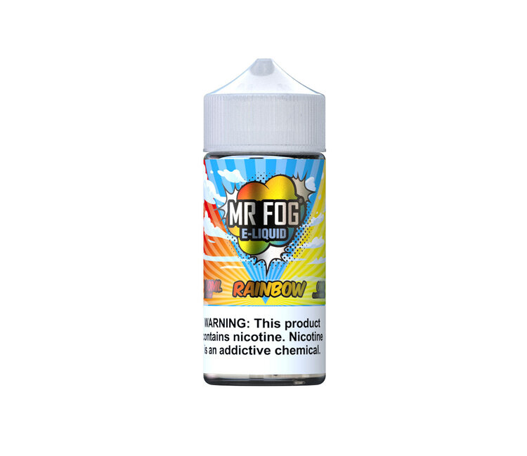 Mr. Fog Free Base E-Liquid 100ML (RAINBOW 0 MG )