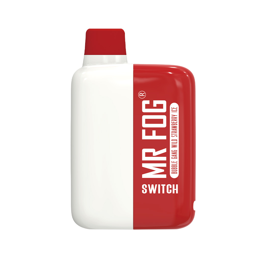 MR FOG SWITCH 5500 PUFFS Bubble Gang Wild Strawberry Ice