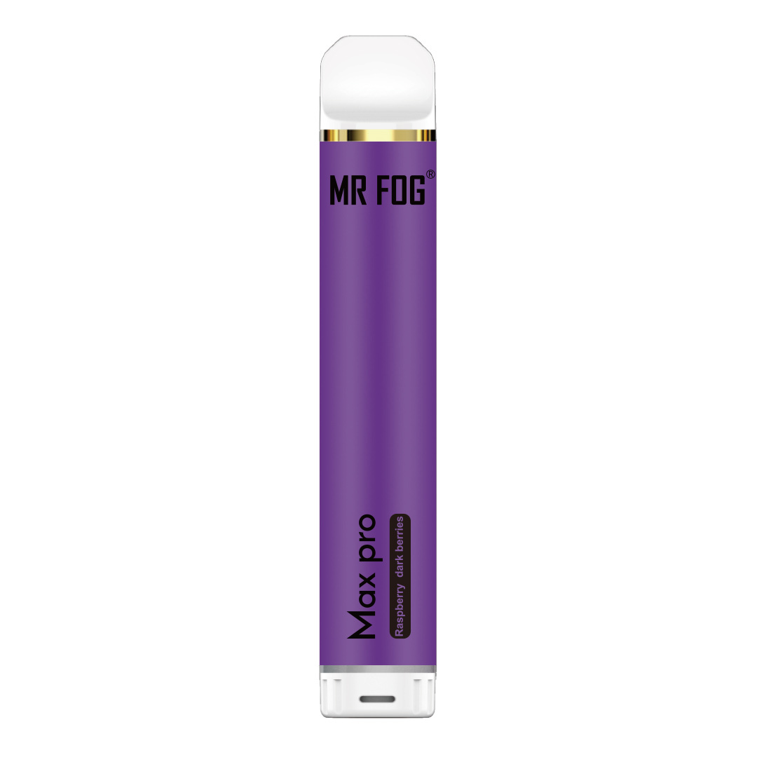 MR FOG MAX PRO 2000 PUFFS - Raspberry Dark Berries On Ice - Mr Fog Canada