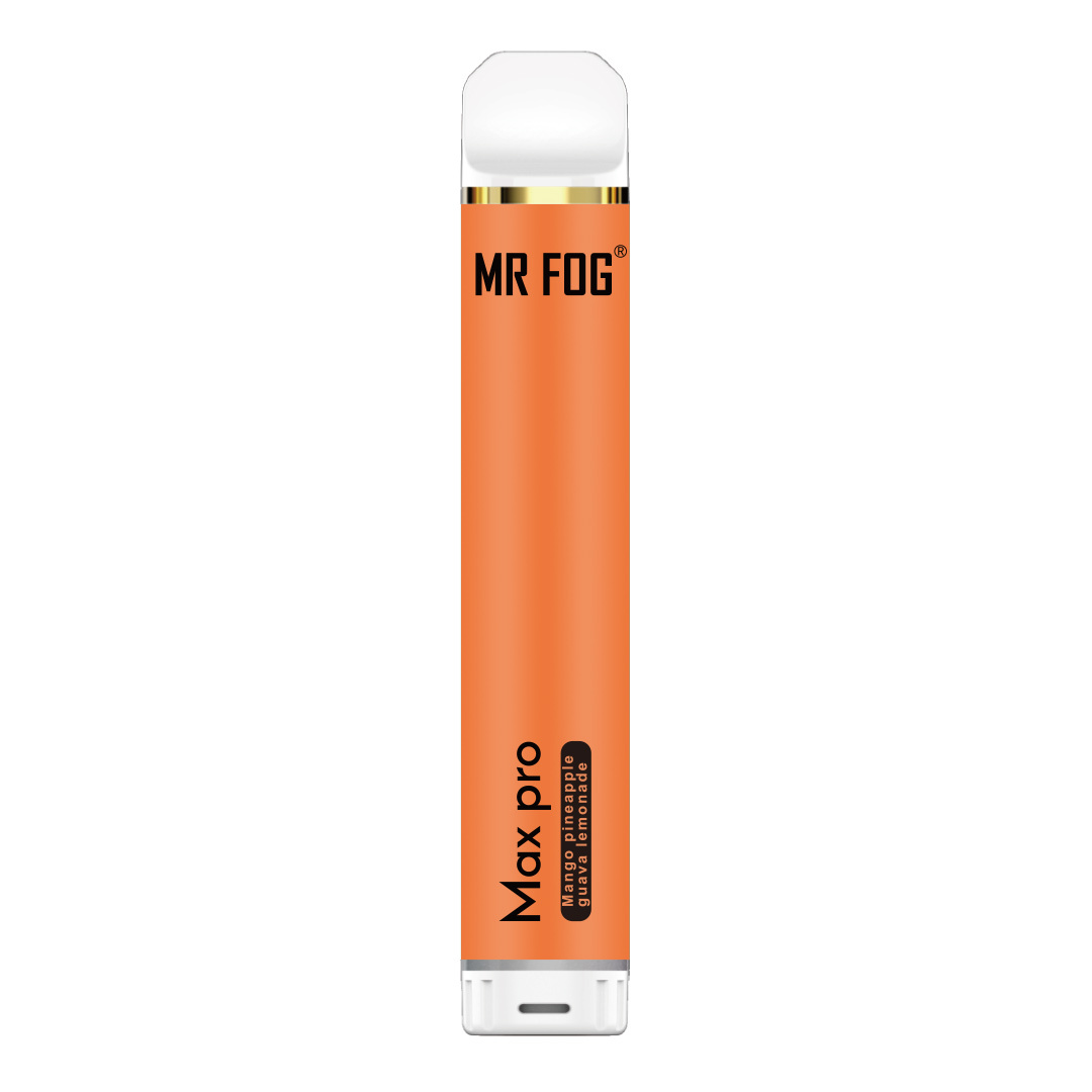 mr fog switch lemon mango pineapple guava ice MR FOG MAX PRO 2000 PUFFS - Mango Pineapple Guava Lemon On Ice