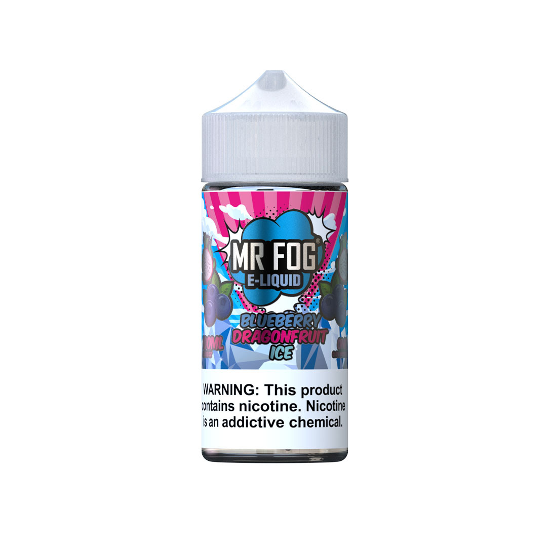 Mr. Fog Free Base E-Liquid 100ML (BLUEBERRY DRAGONFRUIT ICE 3 MG )