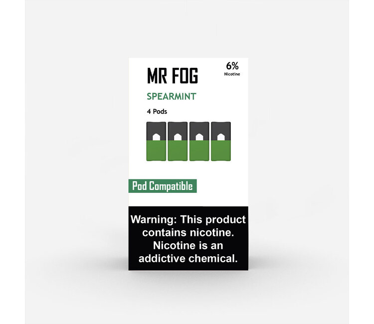 MR FOG PODS PACK OF 4 Spearmint