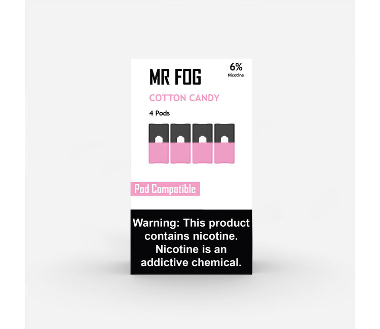 how much is elf bar vape MR FOG PODS PACK OF 4 Magic Cotton