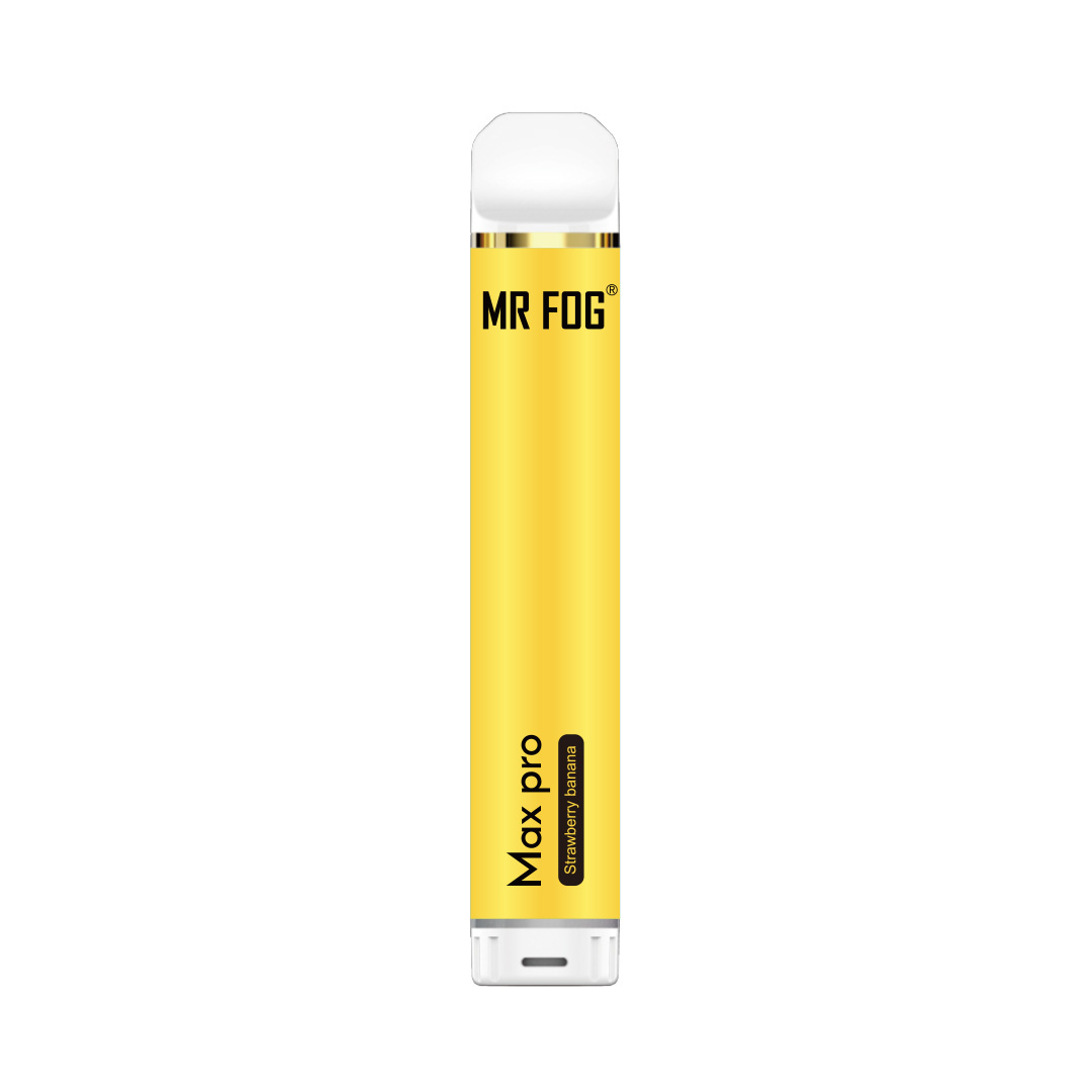 Mr Fog Nova Strawberry MR FOG NOVA 36K Disposable Vape Vape 12000  Strawberry Banana Steezy Series Mr Fog Nova Upto 36000 Puffs Disposable  Vape Ct-5 - Smoke Tokes Switch Pod Australia